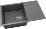 FAT Chiuvetă bucătărie fatgranit 1 cuvă FAT Avangard 228 49x80 cm cu picurător Basalt reversibilă (228-1011) Chiuveta