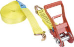Mamutec Set chingi de fixare cu clichet & cârlig Mamutec TD1 50mm x 8m, max. 5000kg, galben, 2 piese (7003027-252)