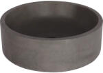 Differnz Lavoar pe blat Differnz Marba din beton Ø42 cm gri închis (38.251.22)