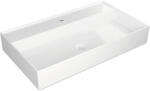 Jungborn Lavoar pe blat Jungborn QUATTRO 81x46 cm alb lucios (TW05011)