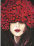 Pure Living Tablou canvas Pure Living Head with Flowers II 84x16 cm (AN1978W5)