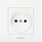 Panasonic Priză simplă fără împământare Panasonic Karre Plus, alb, incl. ramă (P-KPP)