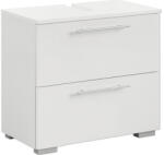 Möbelpartner Dulap bază lavoar baie pe pardoseală Carlos 600 60, 2 cm PAL alb 1 clapetă 1 sertar (148593)