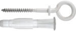 Tox Dübel Dibluri plastic cu ochi alb Tox Pirat Will 8x51 mm, pachet 4 bucăți (51701131)