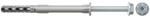 Fischer Befestigungssysteme Set dibluri nailon cu șurub Fischer SXR FUS cap hexagonal 10x140 mm, 50 buc (46333)