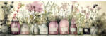 The Wall Tablou canvas The Wall Watercolor Flowers 50x150 cm (53777)