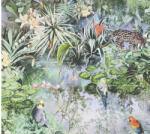 A. S. Création Tapet vlies A. S. Création Dream Flowery flori/animale verde 10, 05x0, 53 m (38179-2)