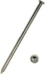 Reyher Șuruburi montaj rame/tocuri Dresselhaus 7, 5x182 mm oțel zincat, pentru tâmplărie PVC, 100 bucăți (0/6612/001/ 7,5/ 182/ /01)