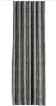 Mendola Draperie semiopacă cu rejansă Mendola Lussuria gri 140x270 cm (10-237LUSS-02-R004)