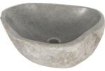 Differnz Lavoar pe blat din piatră naturală Differnz Lombok ca. 50 cm gri (36.102.03)