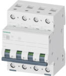Siemens Întreruptor automat Siemens MCB 4P 25A 6kA, curbă C (5SL6425-7)