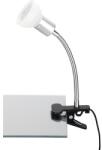 Briloner Lampă de birou Briloner Ledo GU10 3W, bec LED inclus, argintiu/alb (2989-016P)