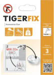 TIGER Set montaj prin lipire TIGER TigerFix gri mat (398930046)
