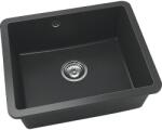 FAT Chiuvetă bucătărie fatgranit 1 cuvă FAT Avangard 221 46x56 cm fără picurător Black Metallic (221-1008) Chiuveta