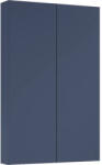 Jungborn Dulap baie suspendat 50x80 cm PAL albastru navy mat Jungborn 2 polițe de sticlă (168806)