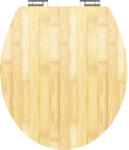 form&style Capac WC cu model form&style HAINAN BAMBUS închidere lentă maro 45x45 cm (HY-B61)