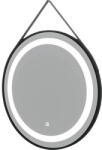 Savini Oglindă baie cu LED, întrerupător touch, și design industrial 60 cm (SPR205)