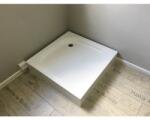 Radaway Cădiță de duș pătrată Radaway Tinos C Compact 90x90x16 cm acril alb S4TIC9090-08 (S4TIC9090-08)