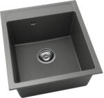 FAT Chiuvetă bucătărie fatgranit 1 cuvă FAT Avangard 224 51x46 cm fără picurător Basalt (224-1011) Chiuveta