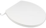 ADOB Capac WC cu închidere lentă ADOB, funcție încălzire, duroplast alb 37x39-43, 5 cm (82003)