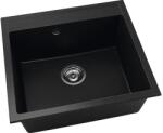 FAT Chiuvetă bucătărie fatgranit 1 cuvă FAT Avangard 226 51x56 cm fără picurător Black Metallic (226-1008) Chiuveta