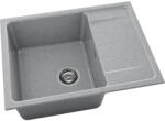 FAT Chiuvetă bucătărie granixit 1 cuvă FAT Avangard 238 49x65 cm cu picurător Platina reversibilă (238-259) Chiuveta