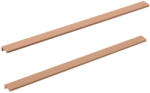 Roca Mânere pentru mobilier baie Roca Elegance 583 mm, aluminiu, rose gold, set 2 bucăți (A816992545)