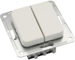 ROTH LANGE Întrerupător cap-scară dublu Roth Lange Basic, alb (58501)
