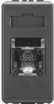 Gewiss Priză date RJ11 Gewiss System, 1 modul, negru (GW21251)