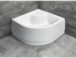 Radaway Cădiță de duș semirotundă Radaway Indos A 80x80x41, 5 cm acril alb SIA8080-01 (SIA8080-01)