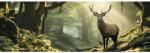The Wall Tablou canvas The Wall Cerb 50x150 cm (53775)