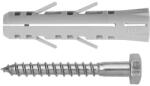 Tox Dübel Dibluri plastic cu șurub Tox Barracuda 10x50 mm, pachet 4 bucăți (13701081)
