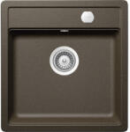 SCHOCK Chiuvetă bucătărie cristadur 1 cuvă Schock Mono N-100S 51x49 cm fără picurător Bronze (MONN100SBRONSA) Chiuveta