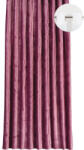 Mendola Draperie semiopacă cu inele Castellano uni roz închis 210x245 cm (10-237CAST-3-I006)