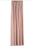 Mendola Draperie semiopacă cu rejansă multifuncțională Mendola Castellano uni roz pal 140x260 cm (10-237CAST-24-F003)