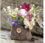 Pure Living Tablou sticlă Pure Living Flower Bag 30x30 cm (GLA1816A)