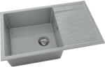 FAT Chiuvetă bucătărie granixit 1 cuvă FAT Avangard 228 49x80 cm cu picurător Platina reversibilă (228-259) Chiuveta