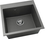 FAT Chiuvetă bucătărie fatgranit 1 cuvă FAT Avangard 225 51x51 cm fără picurător Basalt (225-1011) Chiuveta