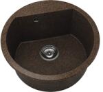 FAT Chiuvetă bucătărie granixit 1 cuvă FAT Avangard 223 Ø51 cm fără picurător Nutshell (223-339) Chiuveta