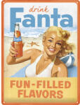 Nostalgic-Art Tablou metalic decorativ Nostalgic-Art Fanta Beach Girl 30x40 cm (23328)