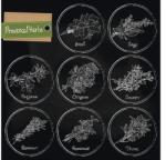 Pure Living Tablou sticlă Pure Living Provencal Herbs 30x30 cm (GLA1166A)