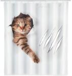 WENKO Perdea de duş Wenko Cute Cat 180x200 cm PES alb (23189100) Perdea de dus