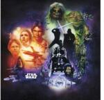 Komar Fototapet vlies Komar DX5-044 Disney Edition 4 Star Wars Classic Poster Collage 250x250 cm (DX5-044)