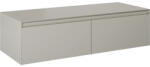 Jungborn Dulap bază lavoar baie suspendat Jungborn DECEM 120x45, 8 cm MDF fume mat 2 sertare (168951)