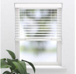 Soluna Jaluzea PVC Soluna aspect de lemn, alb, 150x175 cm (102101121)