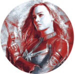 Komar Fototapet rotund autoadeziv Komar DD1-046 Avengers Painting Captain Marvel Ø 125 cm (DD1-046)