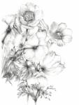 Komar Fototapet vlies Komar XXL2-1035 Embroidery 184x248 cm (XXL2-1035)