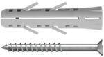 Tox Dübel Dibluri plastic cu șurub Tox Barracuda 5x25 mm, pachet 12 bucăți (13701021)
