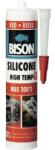 Bison Etanșeizant siliconic rezistent la temperaturi ridicate Bison roșu 280 ml (425102)