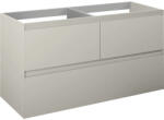 Jungborn Dulap bază lavoar baie suspendat Jungborn DECEM 120 cm MDF fume mat 3 sertare (169029)